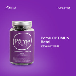 Open image in slideshow, Pome Optimun Gummy - Elderberry &amp; Moringa Extract
